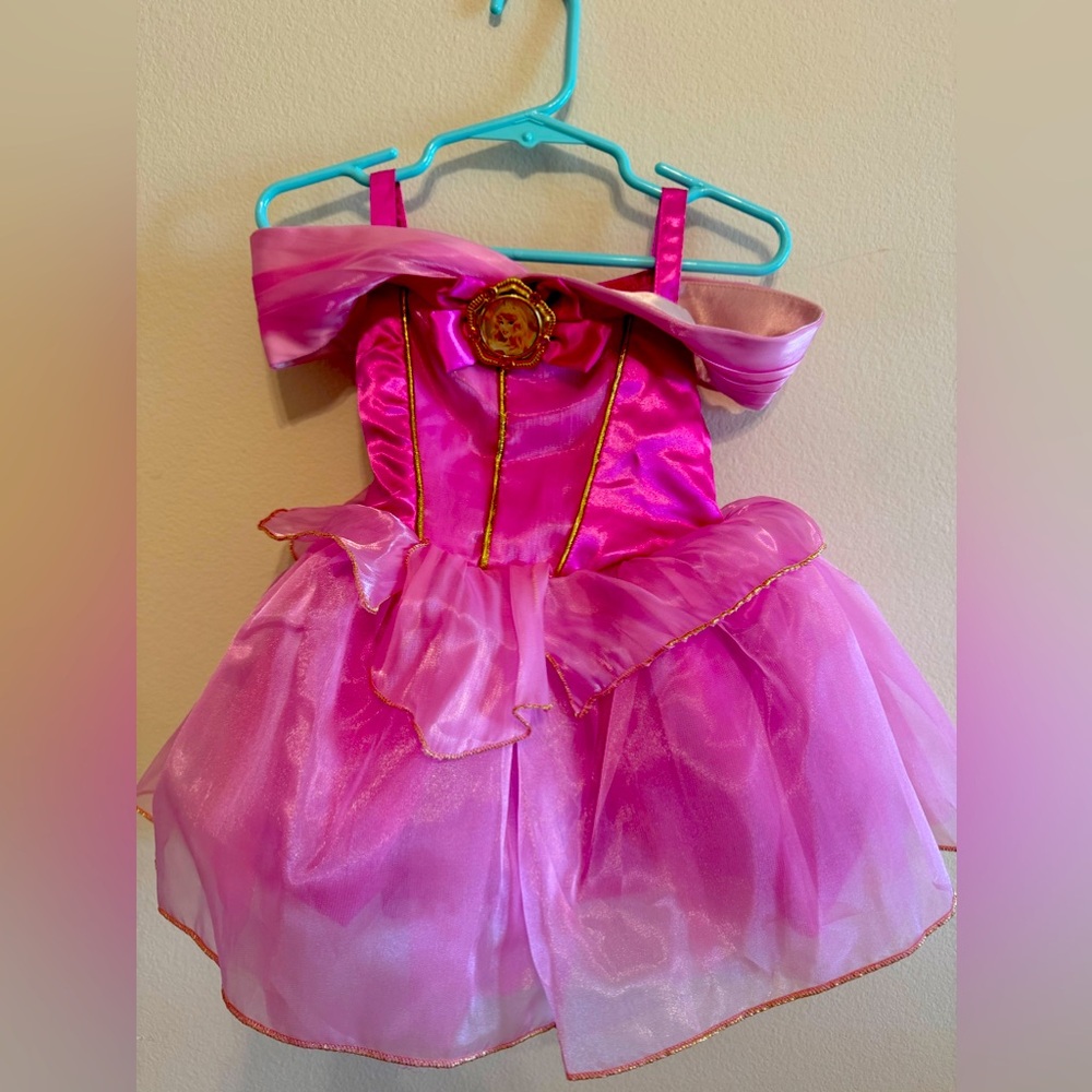 Disney store baby original aurora princess dress size 12-18 months